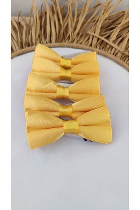پاپیون زرد بچه گانه ساتن Monkabox - کد 809749370
