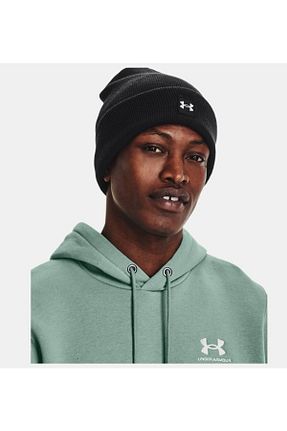 کلاه پشمی مشکی مردانه پنبه ای Under Armour - کد 336223517