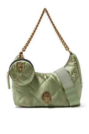 کیف دوشی سبز زنانه Kurt Geiger - کد 851236687