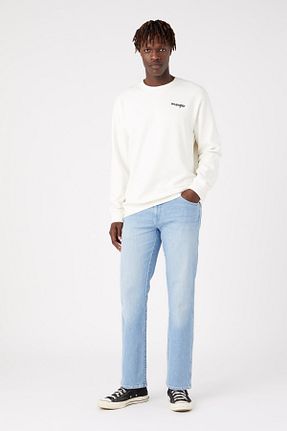 سوئیشرت سفید مردانه ساده Wrangler - کد 797804180