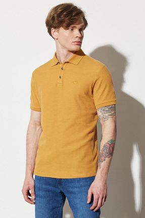 پولوشرت زرد مردانه پارچه Wrangler - کد 665688935