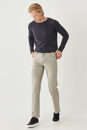 شلوار جین سرمه ای مردانه پاچه ساده Wrangler - کد 311208023