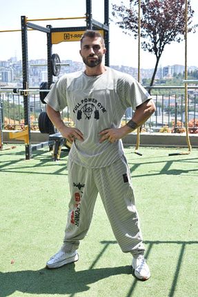 شلوار کرمگن طوسی مردانه رگولار GRANDE SPORTS - کد 844165705