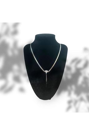 گردنبند استیل ( فولاد ) زنانه استیل (فولاد) YSGL MODA - کد 851374798