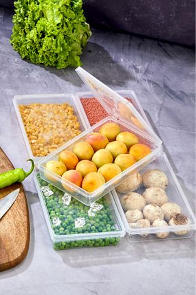 ظرف نگهداری سفید پلاستیک MİHEL - کد 846270939