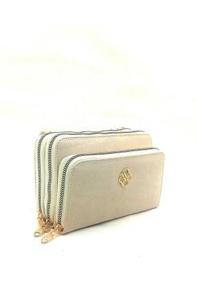 کیف دوشی بژ زنانه چرم مصنوعی MAC&MOS - کد 165459709