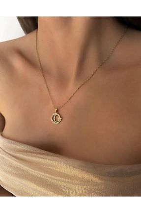 گردنبند استیل ( فولاد ) طلائی زنانه استیل (فولاد) SONES - کد 851469186