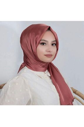 شال صورتی زنانه پنبه پلی استر ALLURİNG - کد 260179248