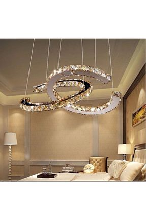 لوستر بژ سنگ کریستال Ömür Avize - کد 50313559