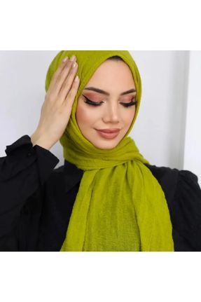 شال سبز زنانه پنبه (نخی) کد 851519429