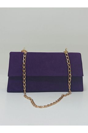 کیف مجلسی بنفش زنانه جیر dizaynbag - کد 218051757