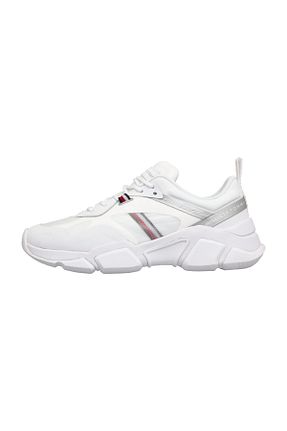 کفش اسنیکر سفید زنانه بند دار Tommy Hilfiger - کد 47318375