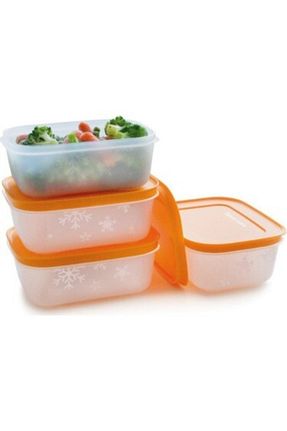 ظرف نگهداری نارنجی پلاستیک Tupperware - کد 33670865