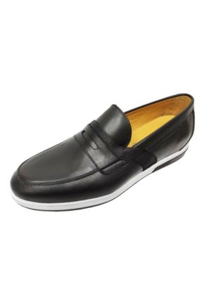 کفش کلاسیک مشکی مردانه چرم طبیعی کد 108434309
