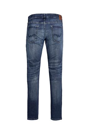 شلوار جین آبی مردانه پاچه لوله تفنگی Jack & Jones - کد 126626575