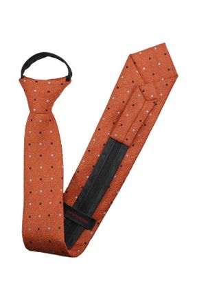 کراوات نارنجی مردانه میکروفیبر Standart کد 127481572