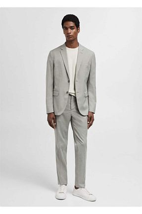 کت سبز مردانه اسلیم فیت MANGO Man - کد 817954842