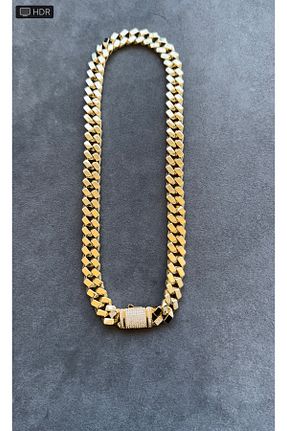 گردنبند نقره طلائی زنانه 925 عیار YAKUT GOLD - کد 851010070