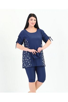 مایو حجاب سرمه ای زنانه مخلوط پلی آمید Emayo - کد 851191719