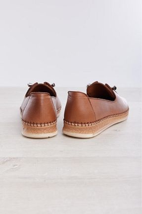کفش کژوال سفید زنانه چرم خالص Derinet - کد 697139908