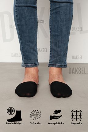 جوراب مشکی زنانه بامبو DK DAKSEL - کد 851027025