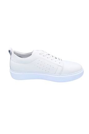 کفش کژوال سفید مردانه پاشنه کوتاه (1 - 4 سانتی متر) SÜVARİ - کد 851046285