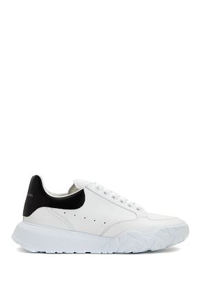 کفش اسنیکر سفید زنانه چرم اصل ALEXANDER MCQUEEN - کد 851073491