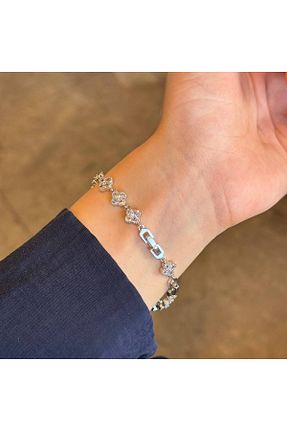 دستبند جواهر زنانه زیرکن Aksesuar - کد 851071515