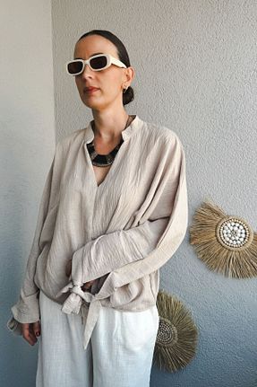 پیراهن قهوه ای زنانه Relaxed lady special - کد 851093672