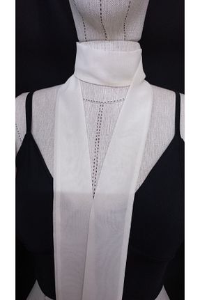 دستمال گردن سفید زنانه مخلوط پلی استر es moda shop - کد 851181268