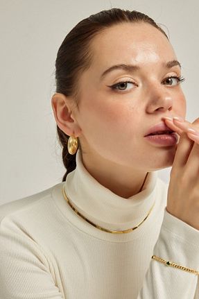 گردنبند نقره طلائی زنانه 925 عیار Marie Claire - کد 676461077
