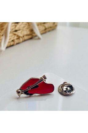 سنجاق سینه آبی زنانه فلزی Aksesuar - کد 823377259