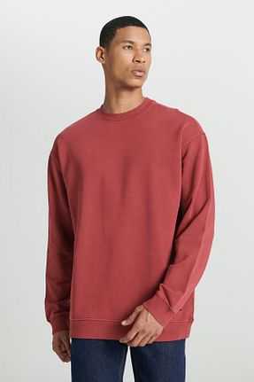 سوئیشرت آبی مردانه ساده Lee - کد 830493736