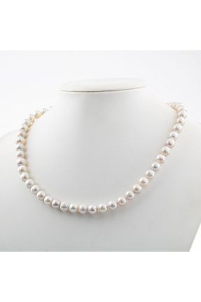 گردنبند جواهر سفید زنانه سنگ OSMANLI DOĞAL TAŞ - کد 669894043