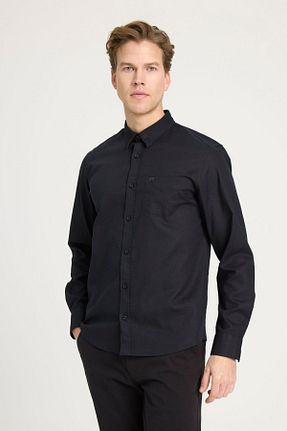 پیراهن مشکی مردانه رگولار Wrangler - کد 835018498