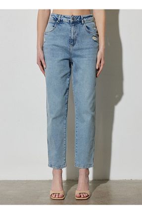 شلوار جین قهوه ای زنانه پاچه تنگ Wrangler - کد 712810158