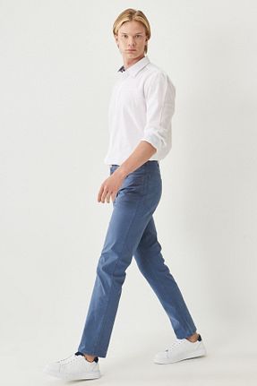 شلوار جین آبی مردانه پاچه ساده Wrangler - کد 338465847