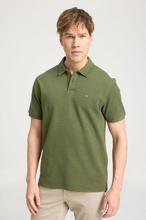 پولوشرت سبز مردانه پارچه Wrangler - کد 817715012