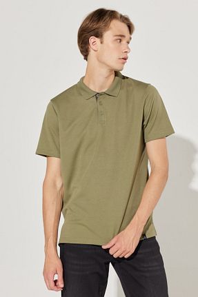 پولوشرت خاکی مردانه پلی استر ALL TERRAIN GEAR -x- Wrangler - کد 741201100