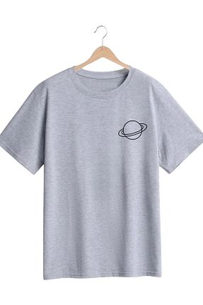 تیشرت طوسی بچه گانه اورسایز DAXİS Sportwear Company - کد 832595684