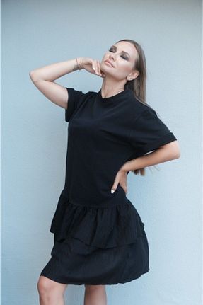 لباس مشکی زنانه بافتنی ileenofficial - کد 139932791