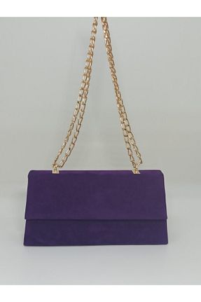 کیف مجلسی بنفش زنانه جیر dizaynbag - کد 218051757