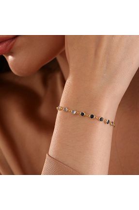 دستبند نقره سفید زنانه 925 عیار Queen Silver Jewelry - کد 851622377