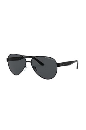 عینک آفتابی طوسی مردانه UV400 Armani Exchange - کد 851624343