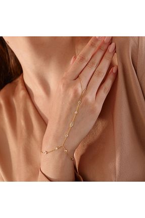 دستبند نقره سفید زنانه 925 عیار Queen Silver Jewelry - کد 851786731