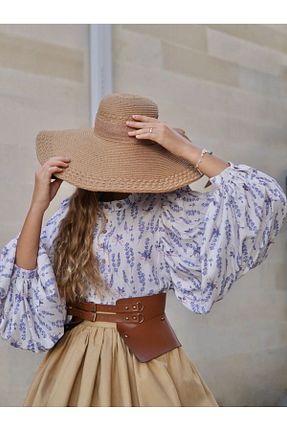 پیراهن سفید زنانه رگولار Launes - کد 844926603