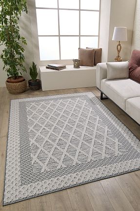 گلیم طوسی پلی پروپیلن venucci home & living - کد 733413062