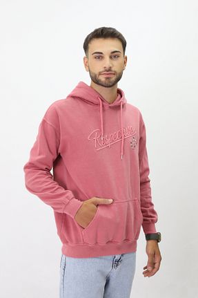سوئیشرت صورتی زنانه نقش دار / کار شده Diop - کد 851621669