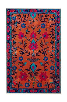 فرش رنگی قابل شستشو Rugs Modern Halı - کد 851666009