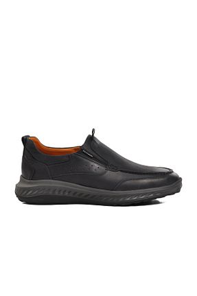 کفش کژوال مشکی مردانه چرم خالص Dr.Flexer - کد 851662549